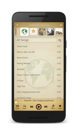 The free Solaris Music App